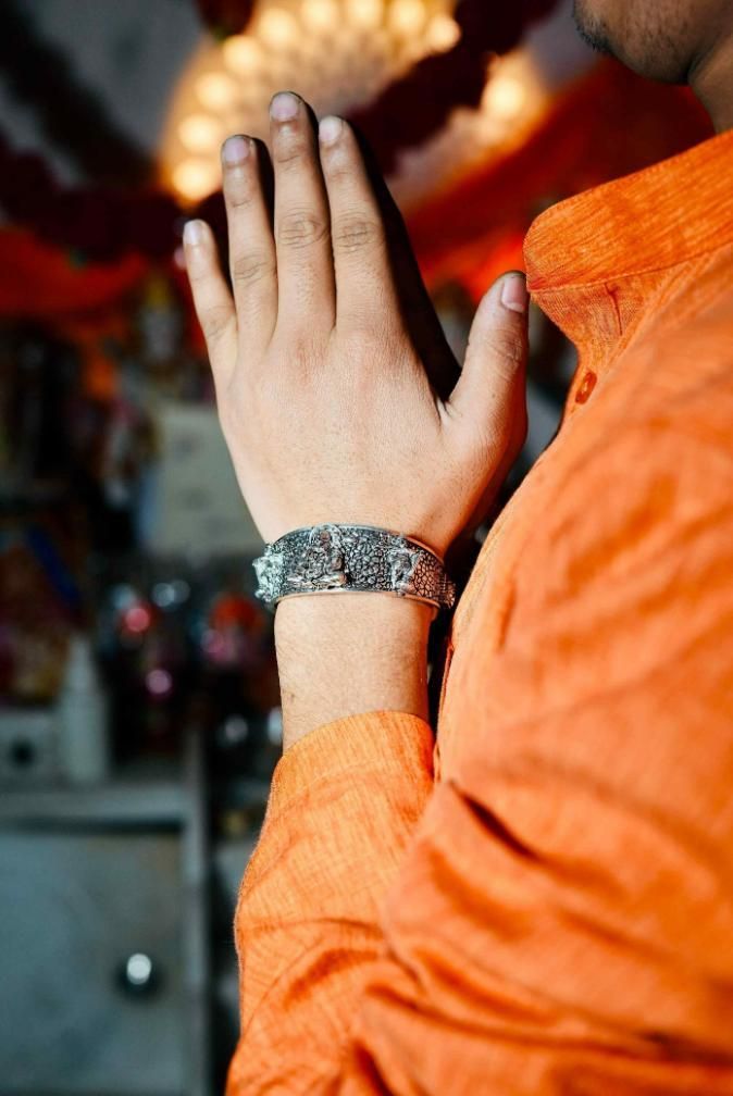 ⭐Hanumanji Kada Bracelet For Men