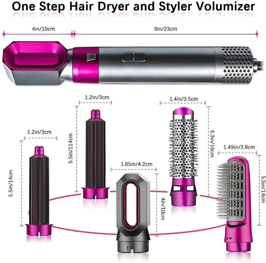 5 in 1 Hair Dryer Styling Tool