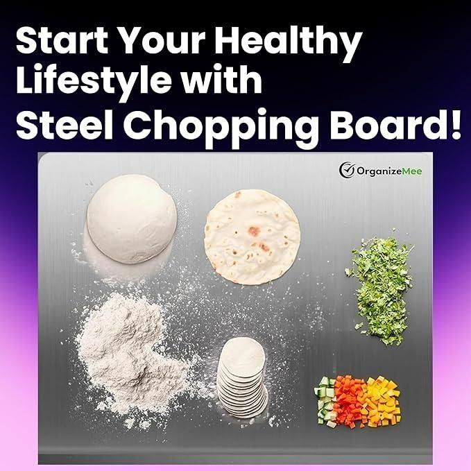 Stainless Steel Chopping Board(Large Size)