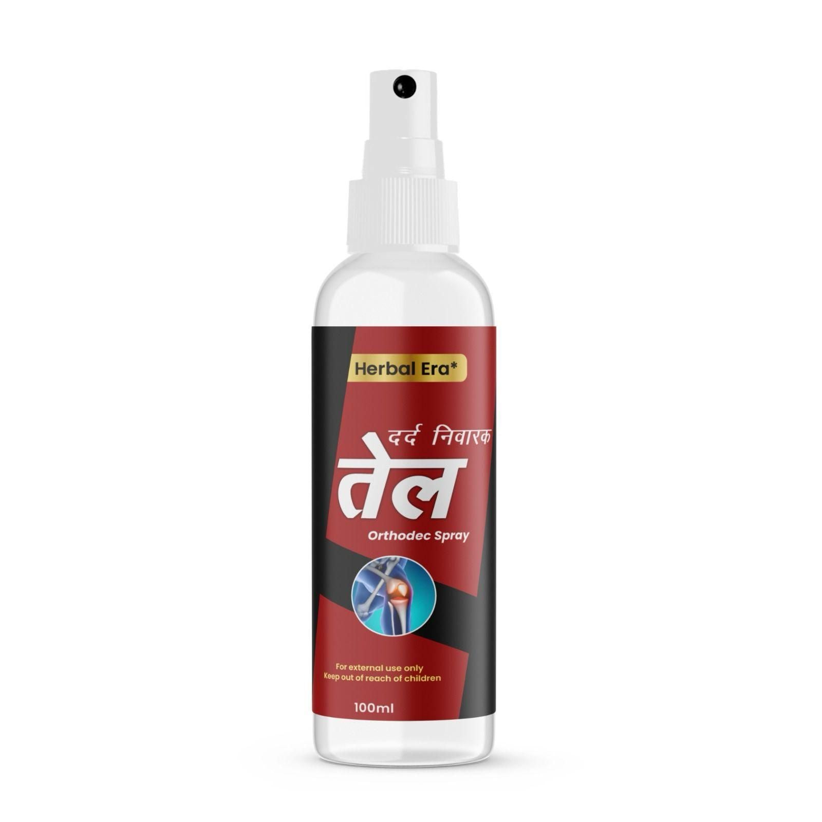 Herbal Era Dard Nivarak Spray Tel 100ml – Herbal Body Massage Spray
