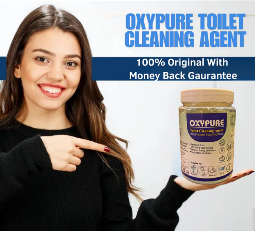 OxyPure Toilet Cleaner - BUY 1 GET 1 FREE