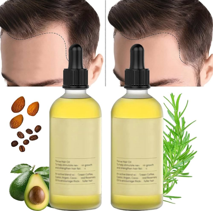 Vegan Natural Hair Growth Oil - BUY 1 GET 1 FREE