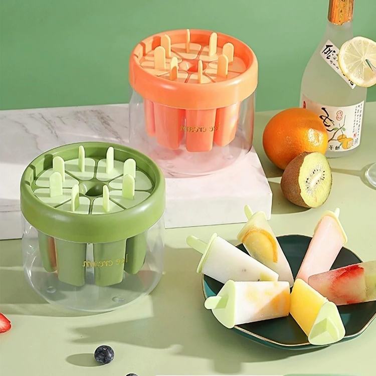 8 Pieces Ice Cream Maker Mould